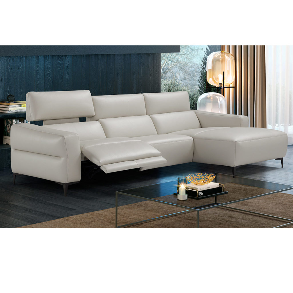 Sofá Mimi' con chaise longue - Franco Ferri - Albani